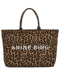 Anine Bing - Leo Canvas Tote Bag - Lyst