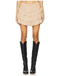 Urban Outfitters - Frill Mini Skirt - Lyst