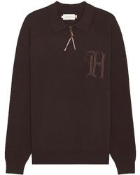 Honor The Gift - Zip Henley Sweater - Lyst