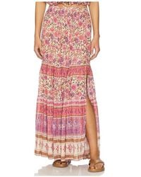 Spell - Elysian Maxi Skirt - Lyst