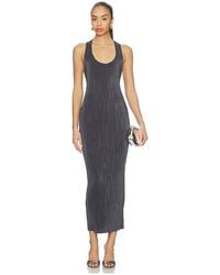 Atlein - Pleated Tube Dress - Lyst