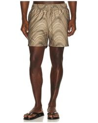 Frescobol Carioca - Rio Jacquard Fibra Swim Short - Lyst