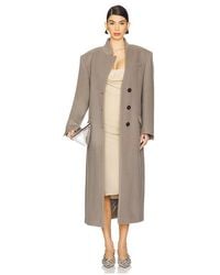 The Attico - Long Coat - Lyst