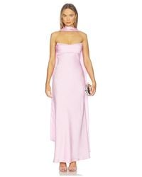 Runaway the Label - Madeleine Strapless Maxi Dress - Lyst