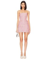 superdown - ROBE NANEA STRAPLESS en Pink - Lyst