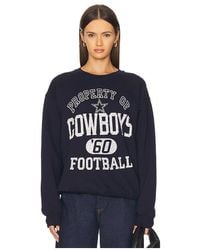 Junk Food - Cowboys Property Crew Sweatshirt - Lyst