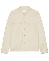 FRAME - Sobrecamisa Double Pocket En Talla En - Lyst