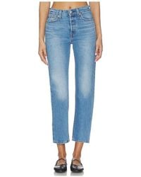 Levi's - Pierna Recta Wedgie En Color Azul Talla (También En 26, 25, 27, 28, 29, 30) - Lyst