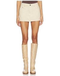 SNDY'S - Cole Denim Mini Skirt - Lyst