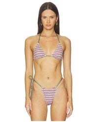 Heavy Manners - Double String Bikini Top - Lyst