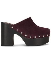 Simon Miller - Suede Sol Platform Clog - Lyst