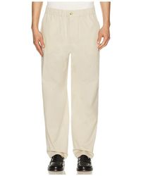FRAME - Relaxed Cotton Trousers - Lyst