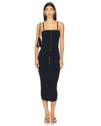 Heartloom - Vestido Midi Plumeria En Color Azul Marino Talla (También En Xs, S) - Lyst