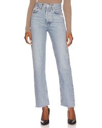 Agolde - GERADES BEIN 90S PINCH WAIST - Lyst