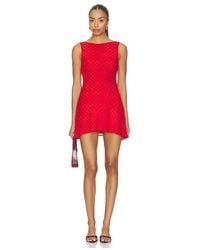 MORE TO COME - Farren Boat Neck Mini Dress - Lyst