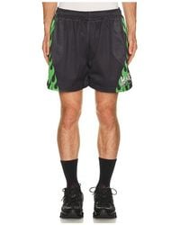 Market - Toxic Flames Mesh Shorts - Lyst