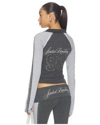 Jaded London - Football Baby Tee Studded - Lyst