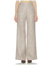 Smythe - High Rise Wide Leg Pant - Lyst