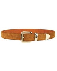 Lamarque - Suede Belt - Lyst
