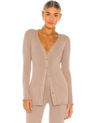 Tularosa - Variegated Rib Cardi - Lyst