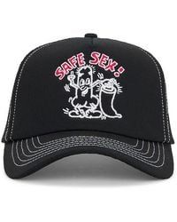 JUNGLES JUNGLES - X Keith Haring Safe Sex Trucker Hat - Lyst