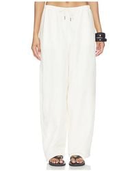 St. Agni - Fine Drawstring Relaxed Pants - Lyst