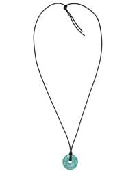 petit moments - Stone Disc Corded Necklace - Lyst