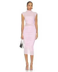 SER.O.YA - Vestido Tabitha En Color Rosado Talla (También En M, S, Xs, Xxs) - Lyst