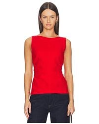 Madewell - Addison Linen Top - Lyst
