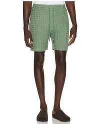 Oas - Waffle Porto Shorts - Lyst