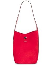 Tory Burch - Suede Slim Bucket Bag - Lyst