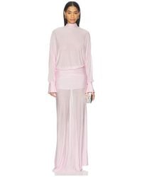 SER.O.YA - Swan Maxi Dress - Lyst