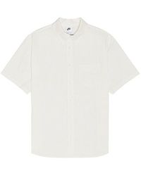 Nike - Short-sleeve Seersucker Button-down Shirt - Lyst