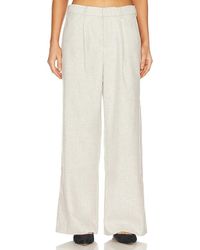 WeWoreWhat - Low Rise Wool Trousers - Lyst