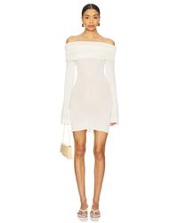 SER.O.YA - Minivestido Galli En Color Crema Talla En - Lyst