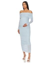 BUMPSUIT - Off The Shoulder Mesh Dress - Lyst