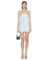 GUIZIO - Satin Corset Dress - Lyst
