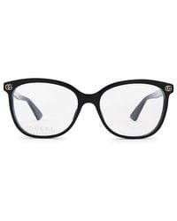 Gucci - Square Eyeglasses - Lyst