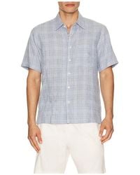 Theory - Irving Relaxed Linen Shirt - Lyst