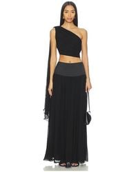 Posse - Solene One Shoulder Top - Lyst