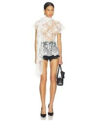 Markgong - Knotted Long Sleeved Top - Lyst