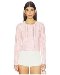 LoveShackFancy - Peridot Cardigan - Lyst
