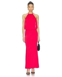 superdown - Liesel Halter Maxi Dress - Lyst
