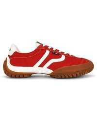Polo Ralph Lauren - Nappa Leather Low Top Sneakers - Lyst