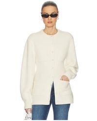 Helsa - Devika Wool Cashmere Cardigan - Lyst