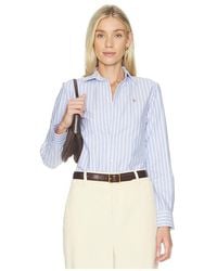 Polo Ralph Lauren - Long Sleeve Button Front Shirt - Lyst