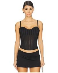 Nbd - Maria Corset Top En Color Negro Talla (También En Xxs, Xs, S, M) - Lyst