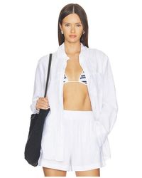 PERFECTWHITETEE - Lorelai Linen Button Down - Lyst