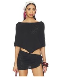 Frankie's Bikinis - Scout Knit Poncho - Lyst