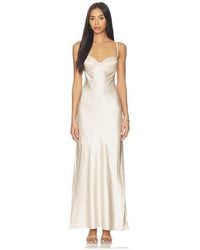 L'Agence - Sayla Bias Cut Maxi - Lyst